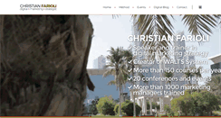 Desktop Screenshot of christianfarioli.com
